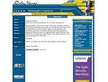 Tablet Screenshot of dailymanga.org